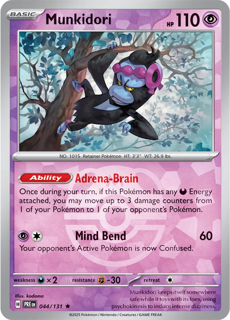 Munkidori Master Ball Holo